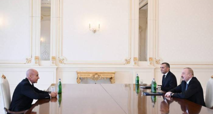 Prezident İlham Əliyev Beynəlxalq Xizək və Snoubord Federasiyasının prezidentini qəbul edib