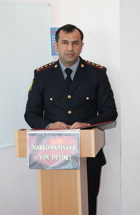 Şirvan polis şöbəsinə yeni rəis təyinatı olub