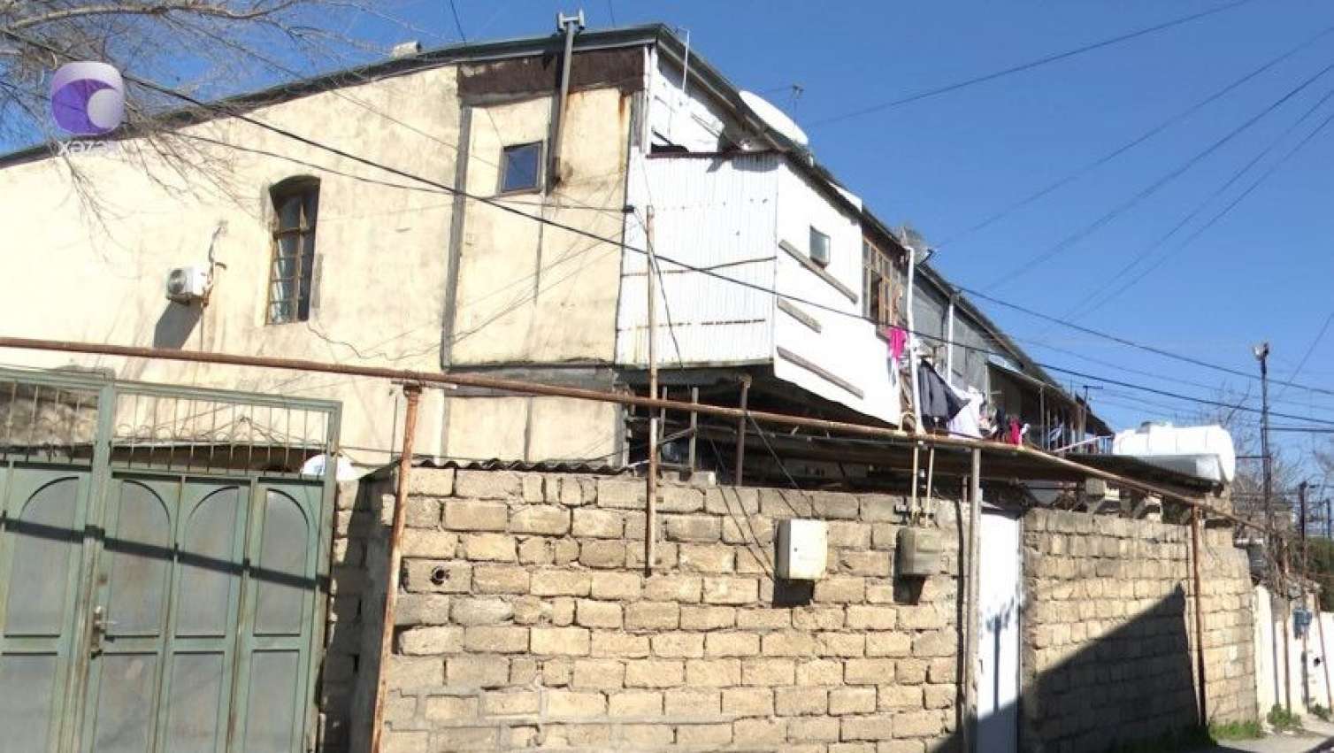 Sabunçuda 115 yaşlı bina təhlükədə - Sakinlər təşviş içindədir