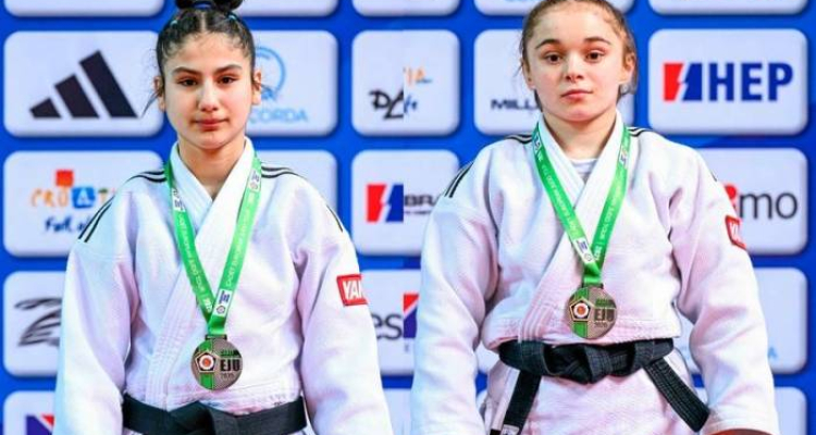 Azərbaycanın yeniyetmə cüdoçuları Xorvatiyada daha 2 medal qazanıb