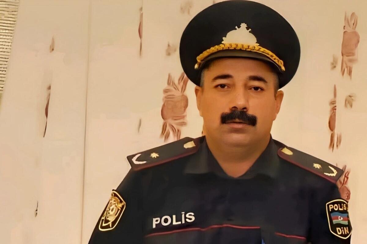Ağcabədidə polis mayoru vəfat etdi – FOTO