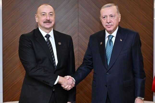 Rəcəb Tayyib Ərdoğan Novruz bayramı münasibətilə İlham Əliyevi təbrik edib