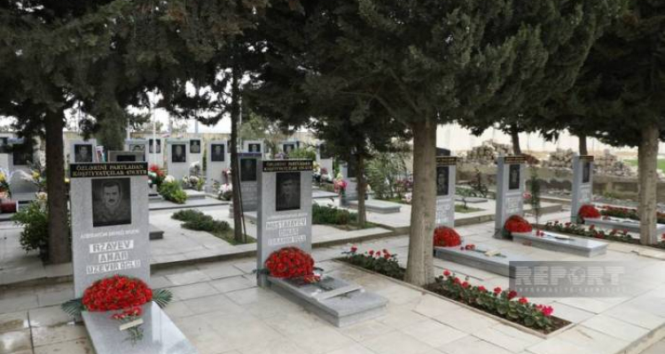 "Xocavənd əməliyyatı” şəhidlərinin məzarları ziyarət olunub