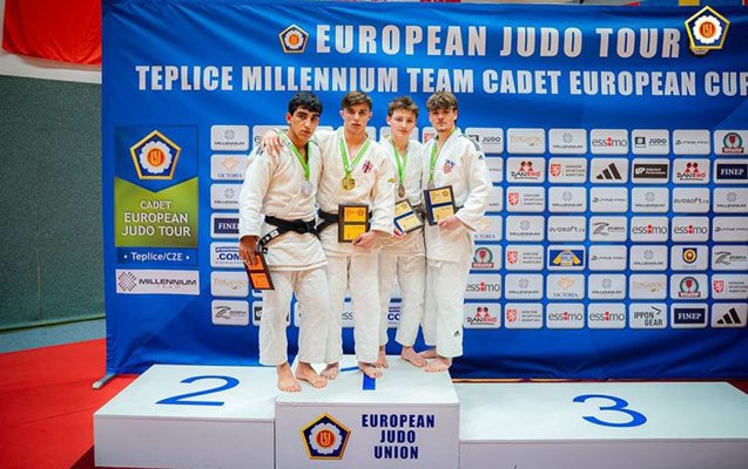 Cüdoçularımız Avropa Kubokunda medal sayına görə ikinci oldu