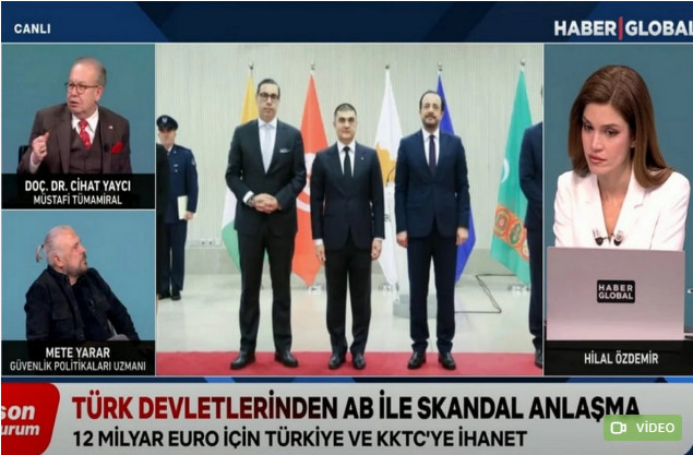"Haber Global": "Azərbaycan KKTC-yə xəyanətə qarşı çıxdı"
