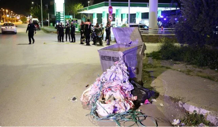 Zibil konteynerində körpə cəsədi tapıldı