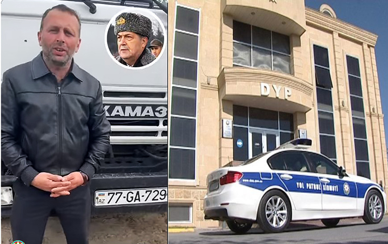 Şirvan sakini Sabirabad Yol Polisi Postunun əməkdaşı Rövşən İmanovdan ŞİKAYƏTÇİDİR-VİDEO