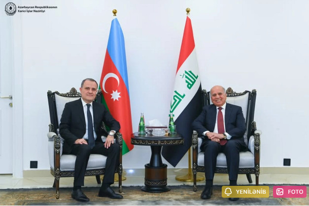 Azərbaycan və İraq XİN rəhbərləri arasında təkbətək görüş başlayıb