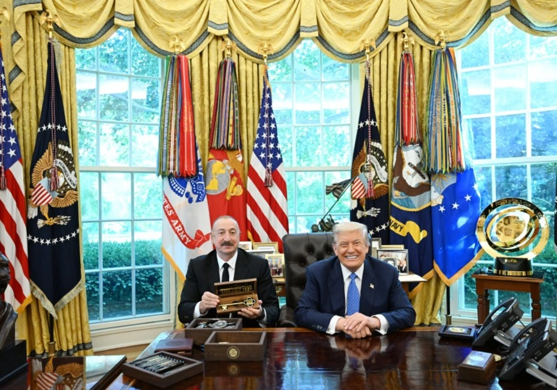 İlham Əliyev Donald Trampa təşəkkür etdi