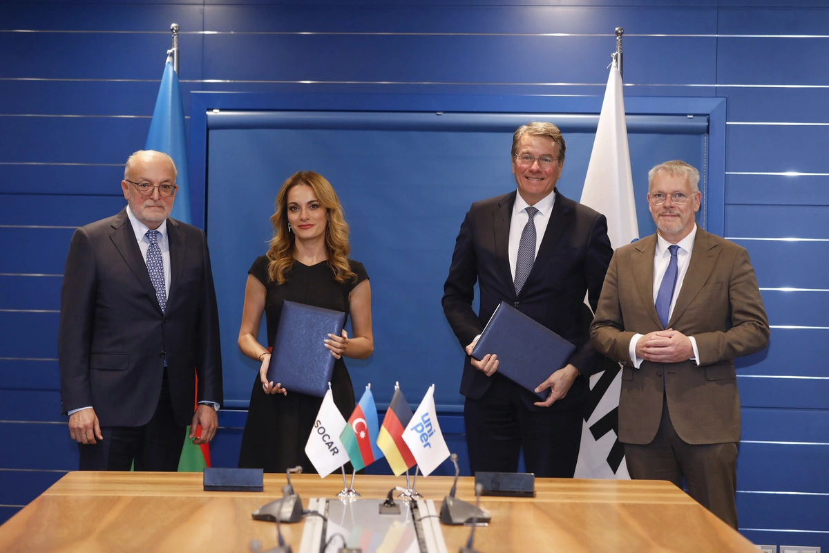 SOCAR ilə Almaniyanın "Uniper" şirkəti arasında Əlaqələndirmə Komitəsinin 9-cu iclası keçirilib