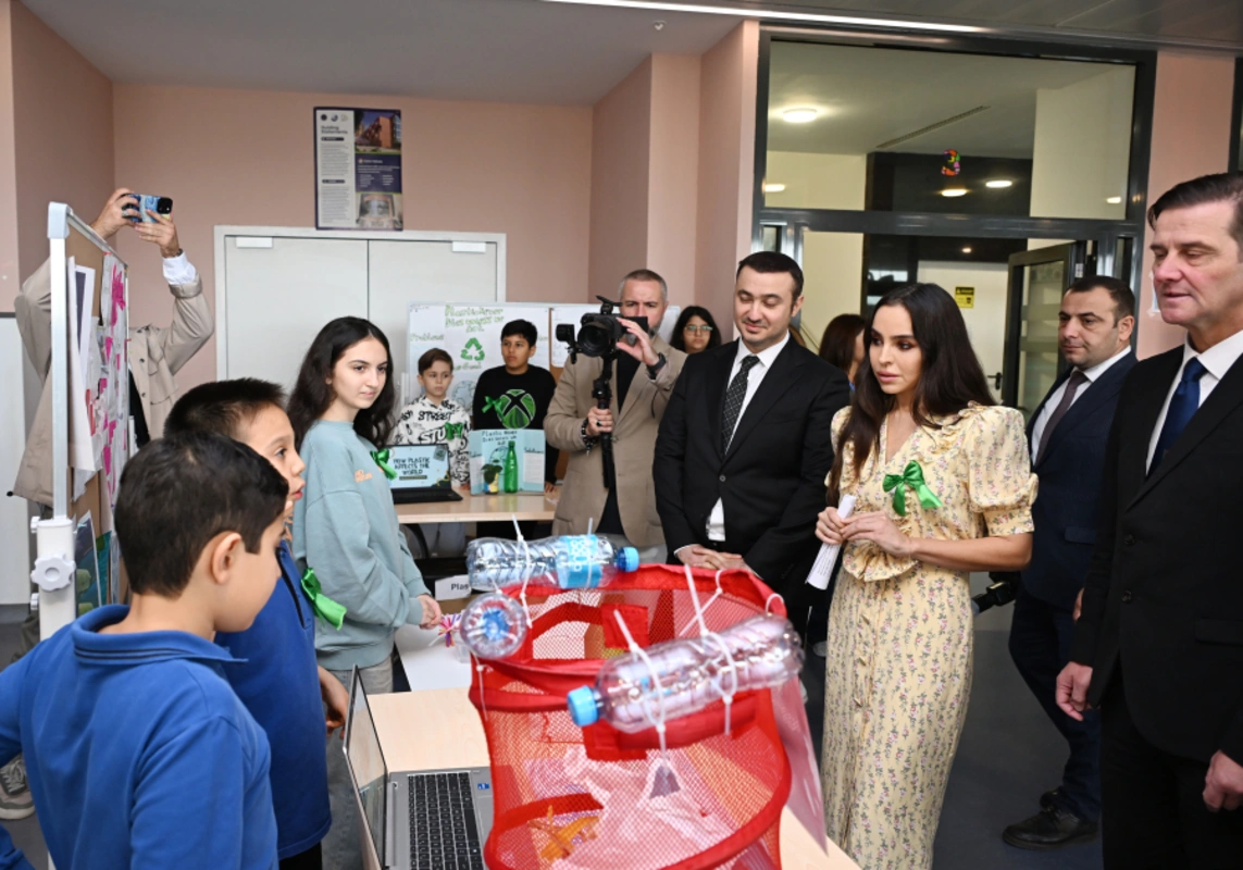 Leyla Əliyeva "EcoMind 2025" konfransında iştirak edib