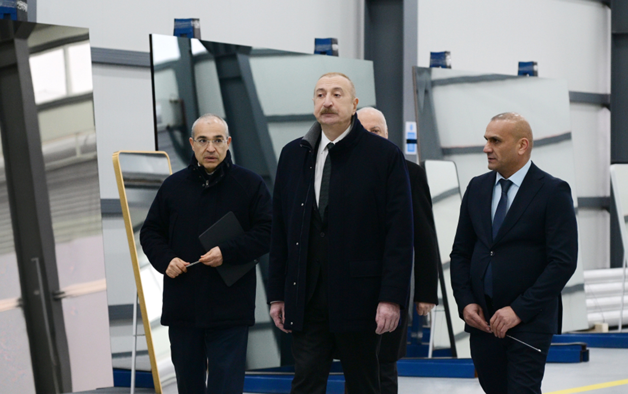 Prezident Sumqayıtda açılışlarda - Fotolar - Yenilənib