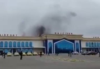 İran Naxçıvanı vurdu - Video
