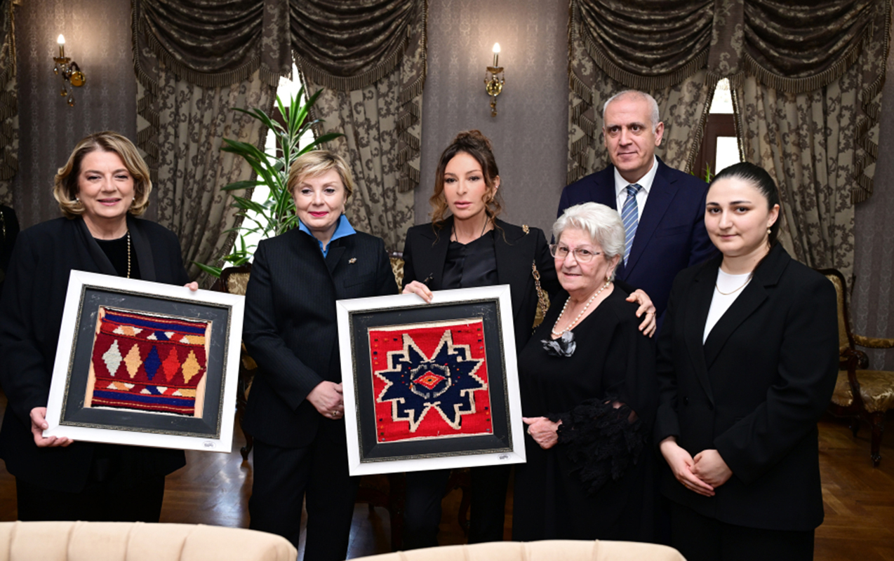 Mehriban Əliyeva Gürcüstanda Azərbaycan Mədəniyyəti Muzeyində - Fotolar