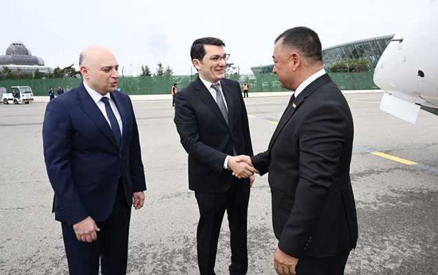 Türkmənistan NK sədrinin müavini Bakıda - Fotolar