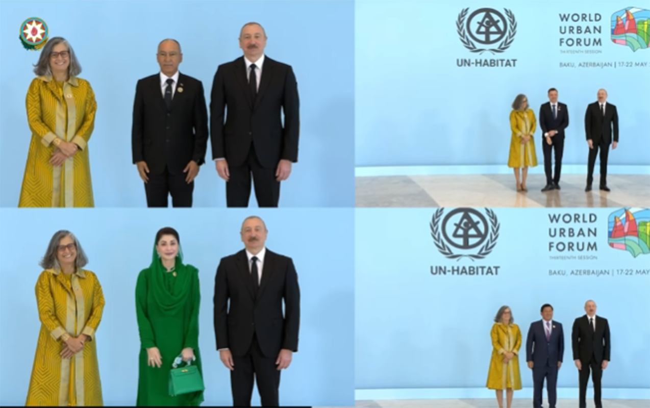 Prezidentin “X” hesabında WUF13-ün açılış mərasimindən video paylaşıldı
