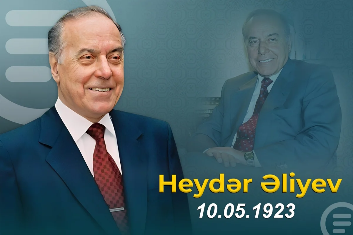 Heydər Əliyevin anadan olmasının 103-cü ildönümüdür