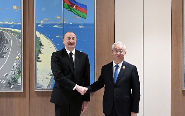 İlham Əliyev qəbul keçirdi - Fotolar