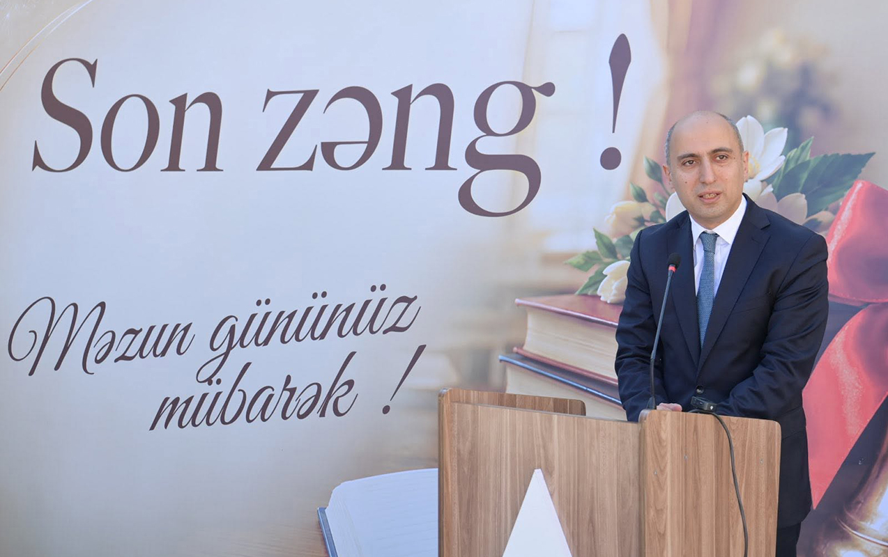 Emin Əmrullayev məzunları təbrik etdi