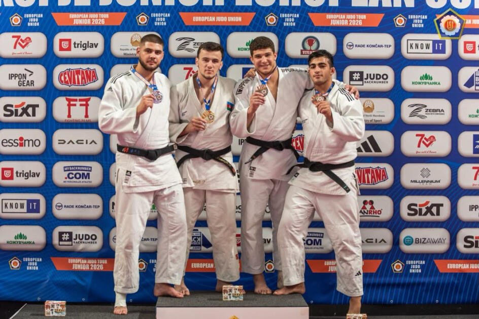 Azərbaycan cüdoçuları Avropa Kubokunu 7 medalla başa vurublar (Foto)