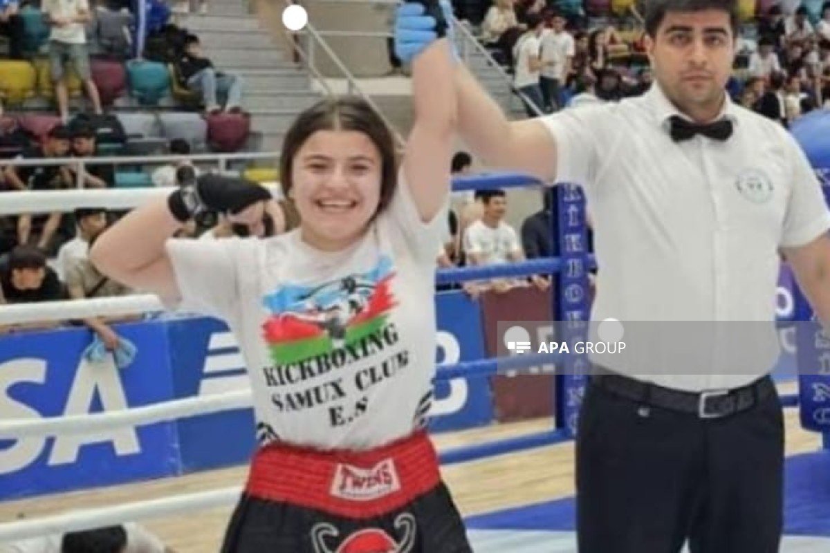 Kürdə batan 17 yaşlı qız kikboksinq üzrə Azərbaycan çempionuymuş