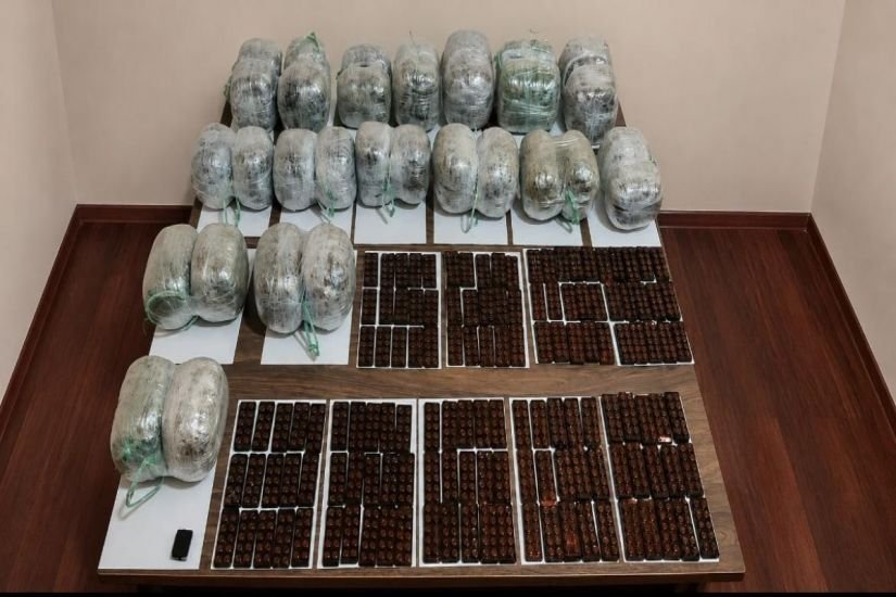 35 kq narkotik keçirilməsinin qarşısı alındı