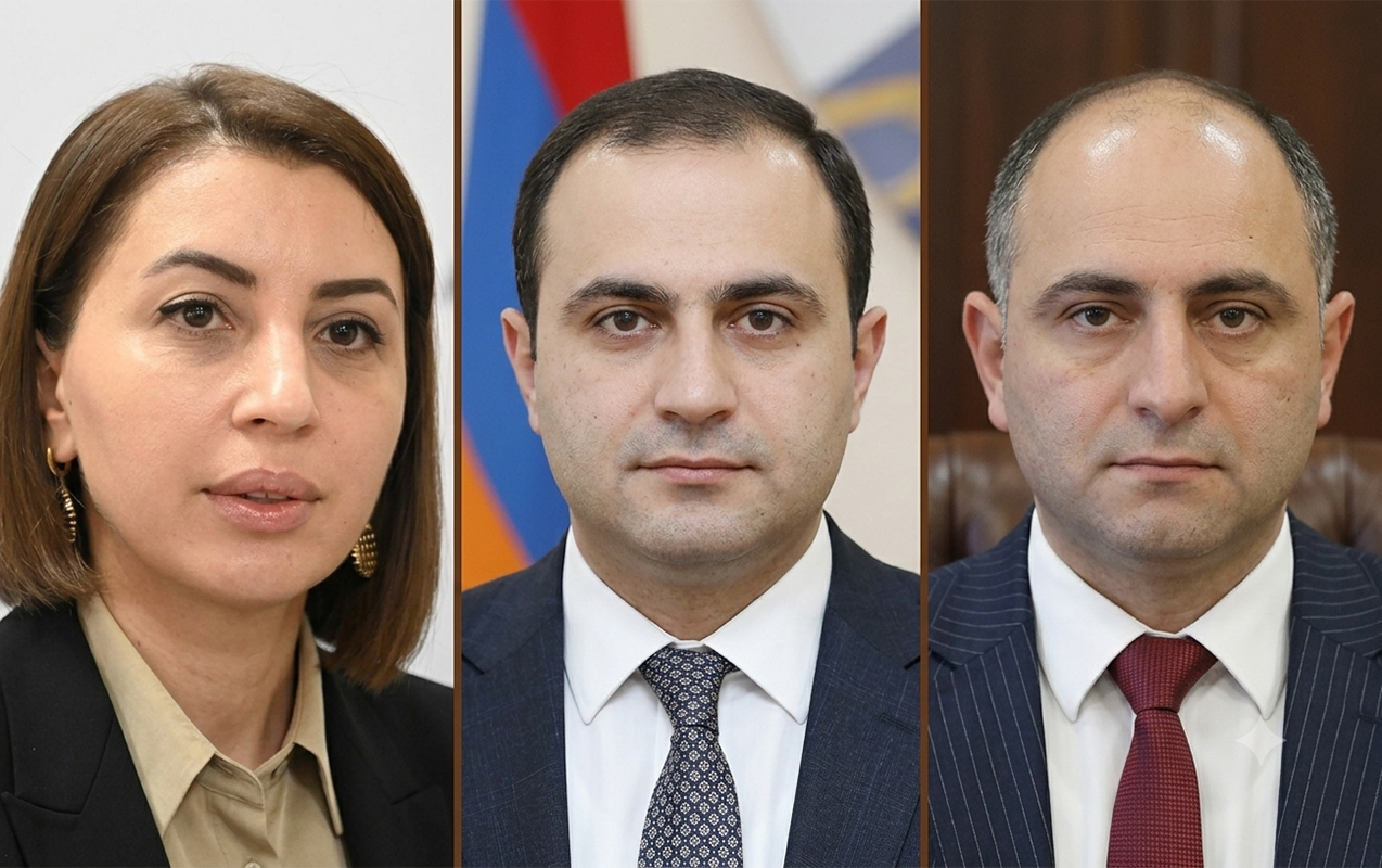 Paşinyan bu 3 nəfəri yenidən vəzifəyə təyin etdi