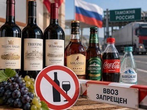 Gürcüstandan içkilərin idxalı qadağan olundu