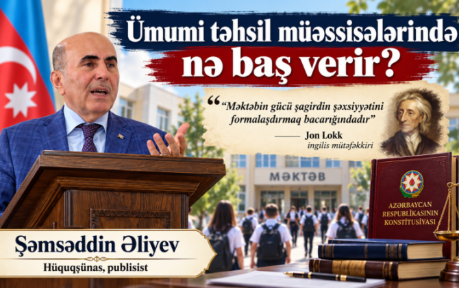 Ümumi təhsil müəssisələrində nə baş verir?
