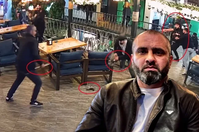 Bakıda kafedə kütləvi dava – Bir nəfər öldürüldü – VİDEO