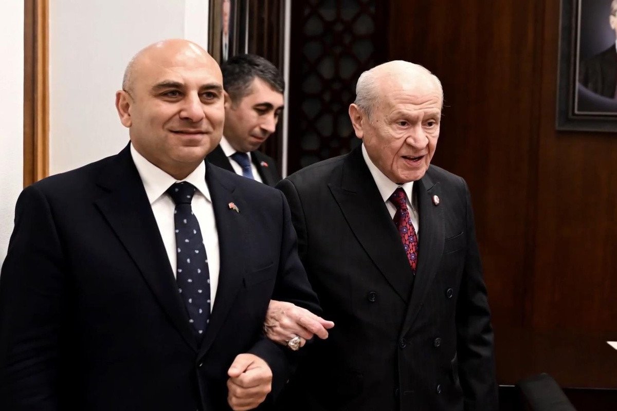 Baxçalı Azərbaycan səfiri ilə bir arada: "Türkiyə ilə Azərbaycanın bir-birinə olan etimadı qorumaq..."